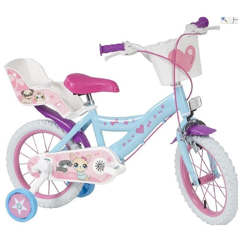Bicicleta 14 pulgadas Pets