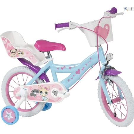 Bicicleta 14 pulgadas Pets