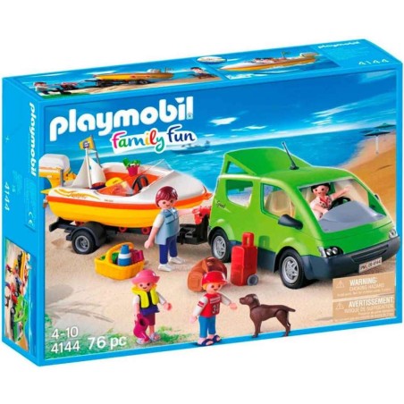 Vacaciones Coche Familiar y Lancha 4144