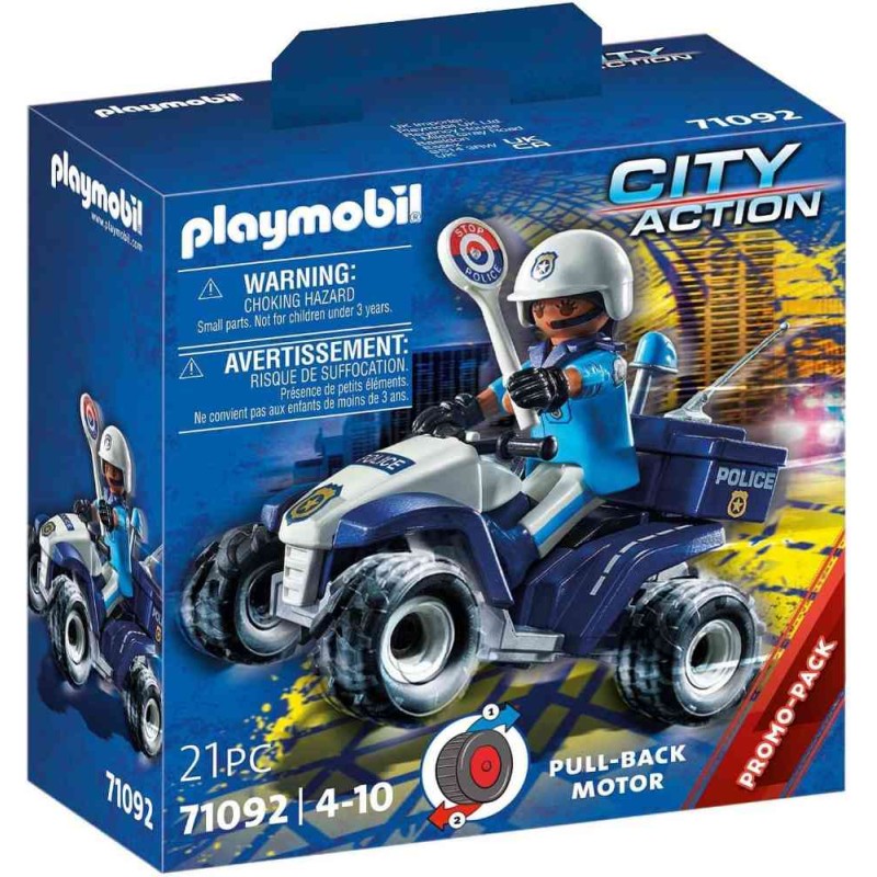 Policía - speed quad 71092