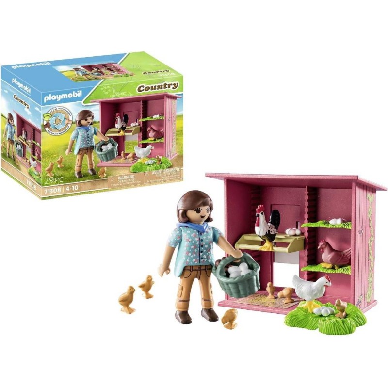 Gallinero playmobil Country 71308