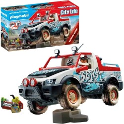 Coche de rally  playmobil 71430