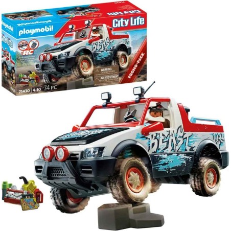 Coche de rally  playmobil 71430