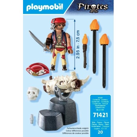 Artillero Pirata Playmobil pirates 71421