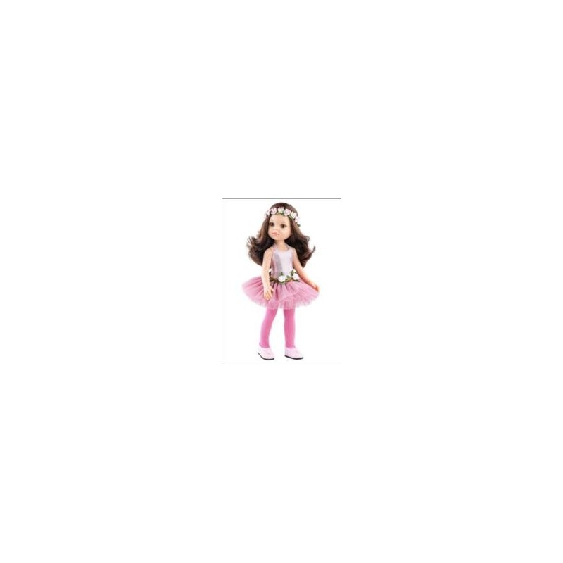Carol Bailarina Rosa 32 Cm - Paola Reina