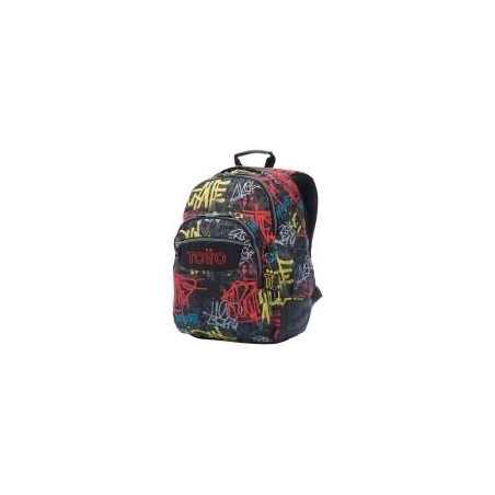 Mochila Escolar Gris Grafil - Rayol