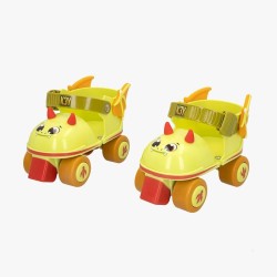 Patines 4 ruedas 3d dragon talla 24-30