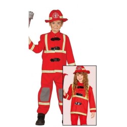 DISFRAZ BOMBERO 3-4 Años