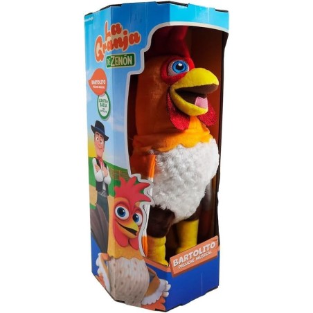 Peluche Bartolito gallo Musical