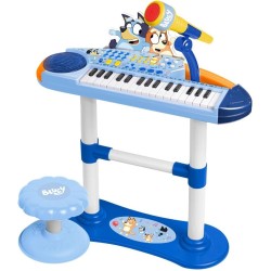 Organo Musical Con Banqueta Bluey