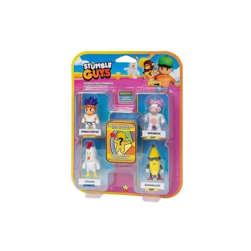Stumble Guys Figura Pack De 5 - Surtido