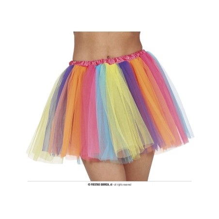 TUTU ADULTO MULTICOLOR, 40 CMS
