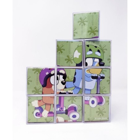 ROMPECABEZAS 9 CUBOS BLUEY