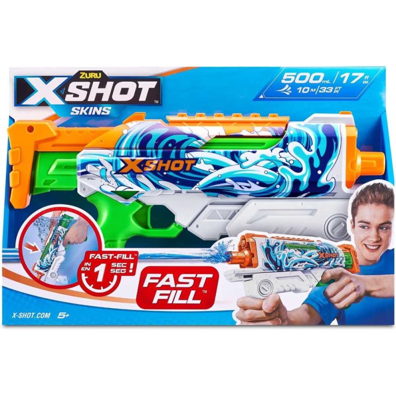 Pistola de agua X-Shot Skins Hyperload F