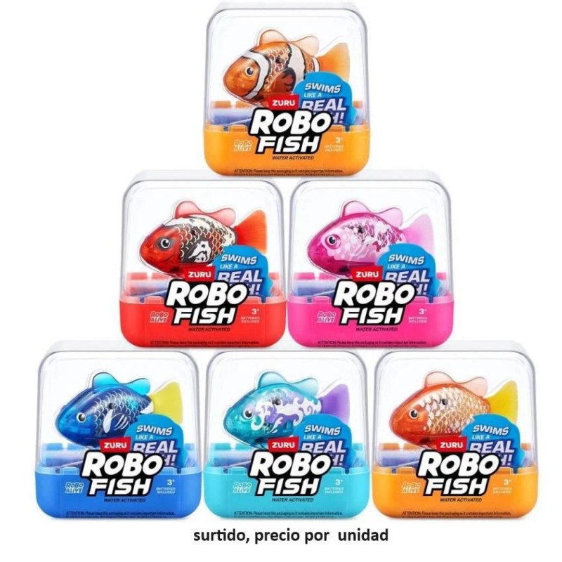 Figura pez Robofish Varios Modelos
