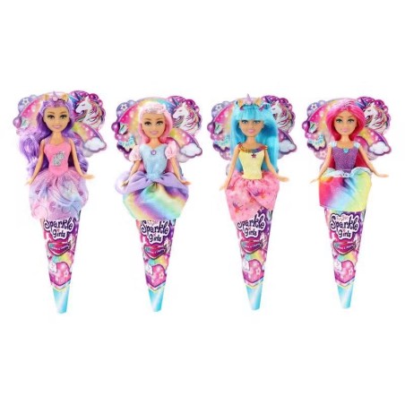 Muñeca Sparkle Girlz Princesas Unicornio