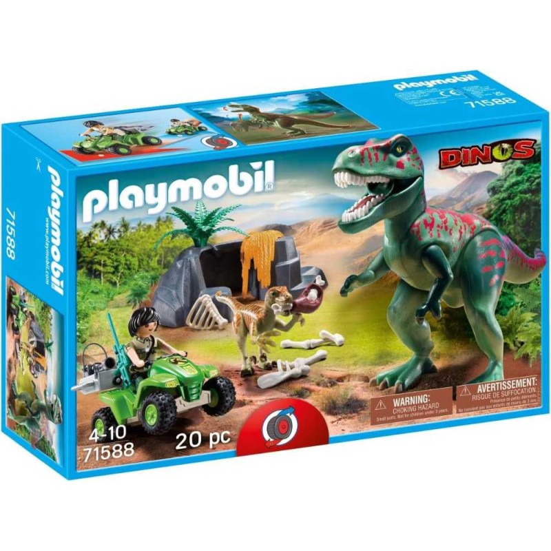 Tiranosaurus Rex con Exploradora 71588
