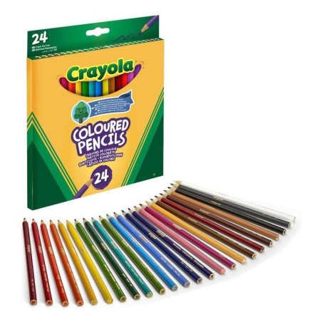 24 lápices de colores