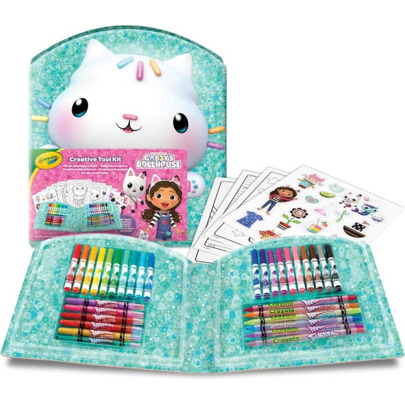 Estuche creativo gabbys dollhouse 44 pie