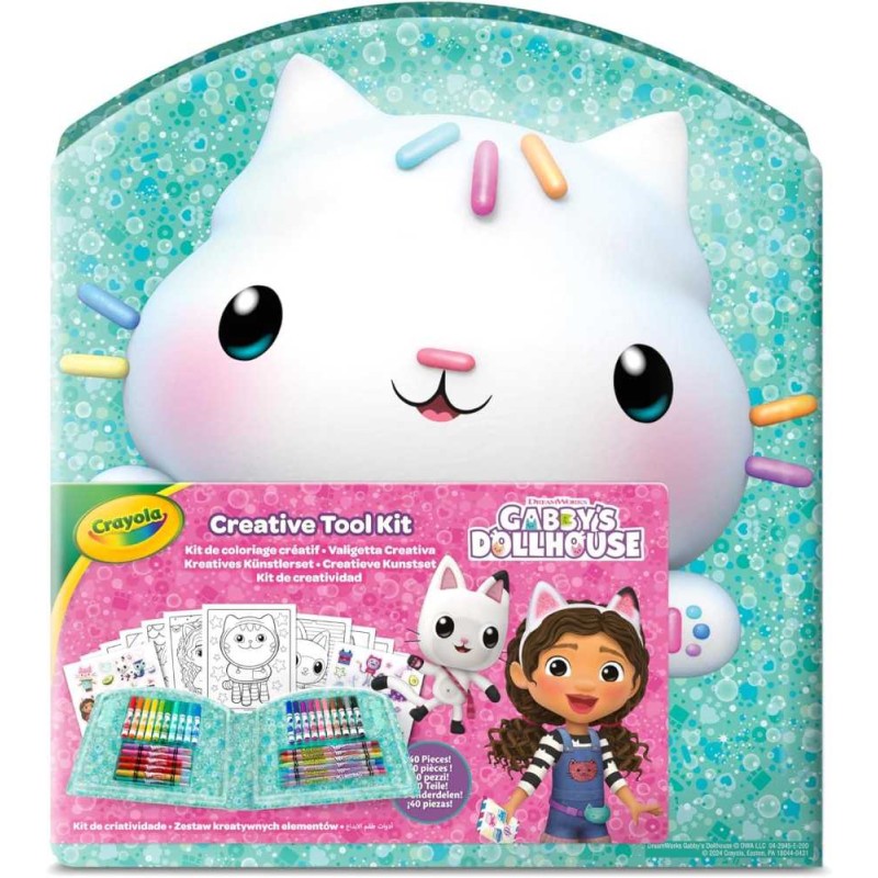 Estuche creativo gabbys dollhouse 44 pie