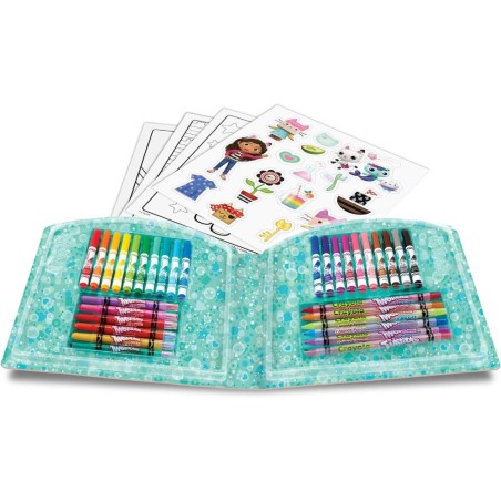 Estuche creativo gabbys dollhouse 44 pie