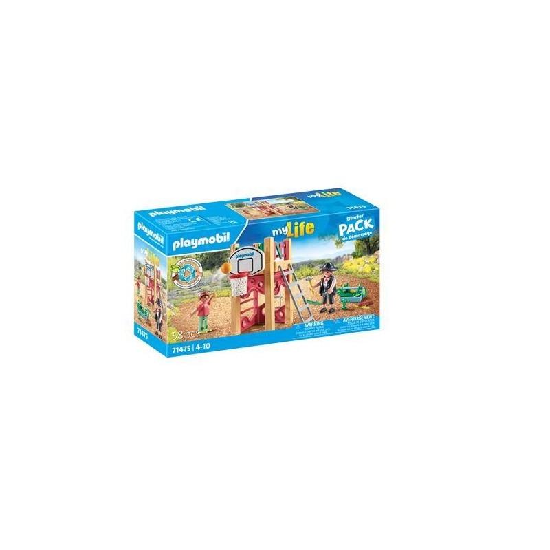 Carpintera con torre de juegos Playmobil