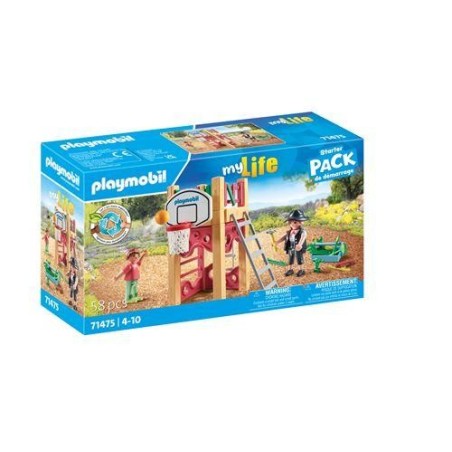 Carpintera con torre de juegos Playmobil