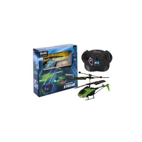 Helicoptero Glow in The Dark Streak RC
