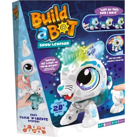 Goliath Build-a-BOT Snow Leopard, Constr
