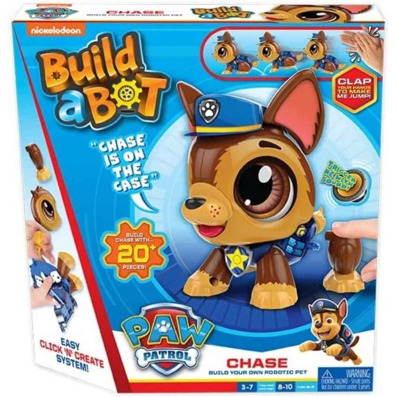 Build a BOT Paw Patrol Chase, Construye 