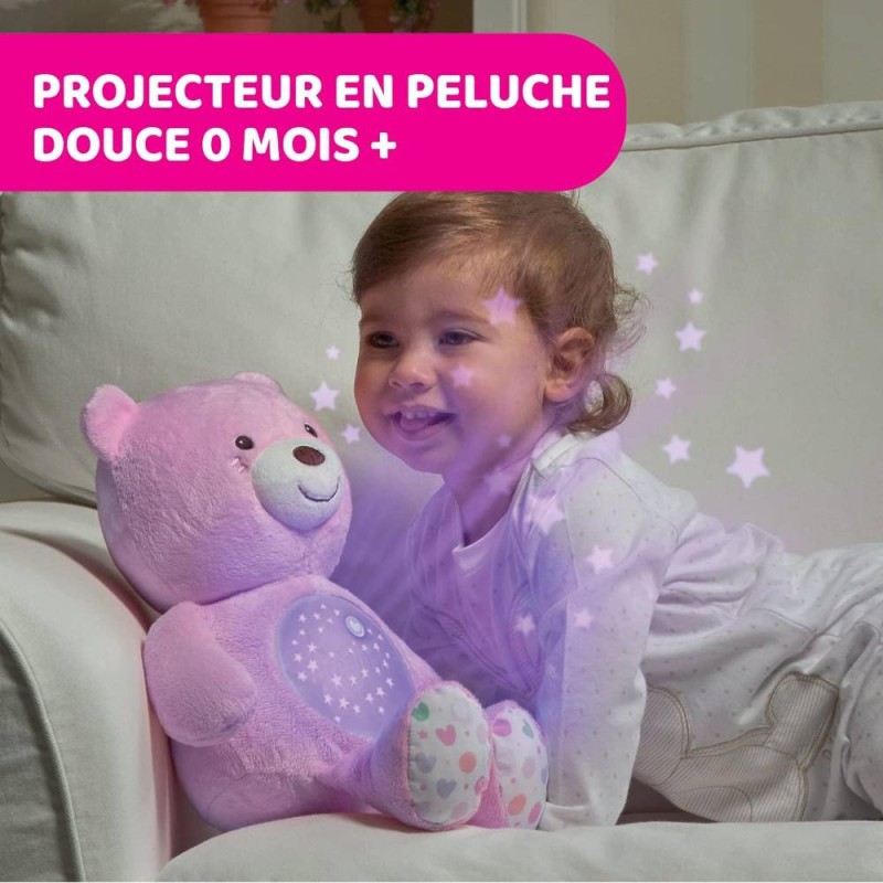 Peluche Baby Bear Oso Primeros Sueñ Rosa