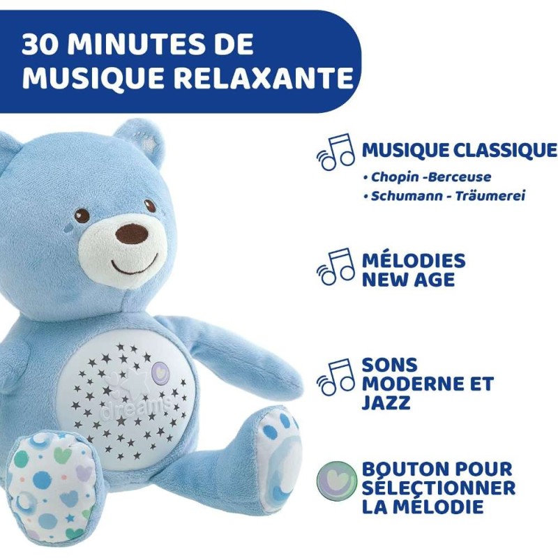 Baby Bear Oso Primeros Sueños Azul