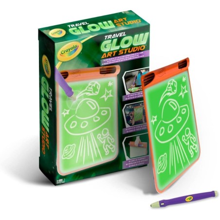 Pizarra Luminosa Travel Glow Art Studio
