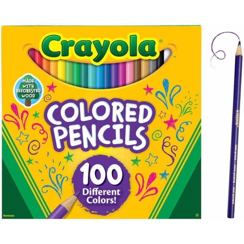 Lapices de colores (paquete de 100) 