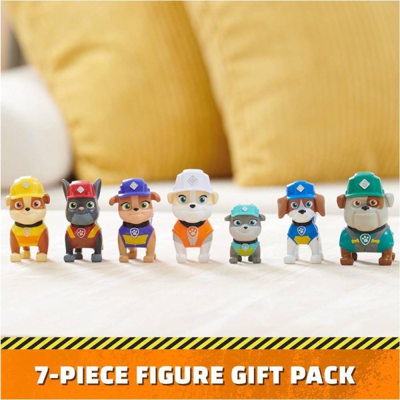 PACK 7 FIGURAS RUBBLE & CREW CONSTRUCTIO