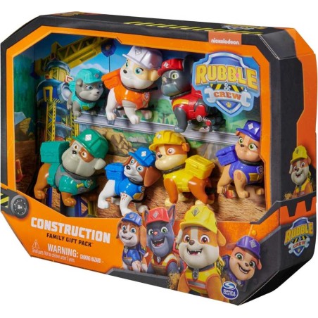 PACK 7 FIGURAS RUBBLE & CREW CONSTRUCTIO