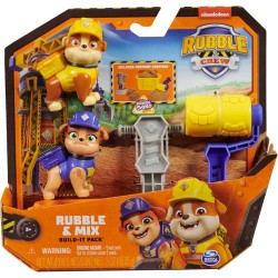 Figuras Pack 2 Rubble y Mix Paw Patrol