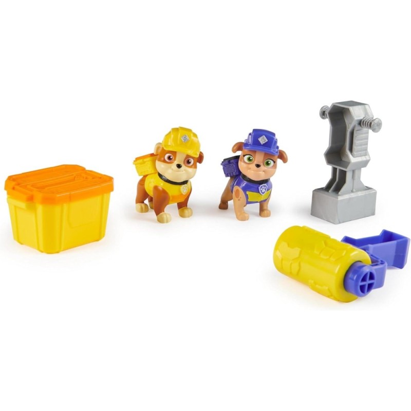 Figuras Pack 2 Rubble y Mix Paw Patrol