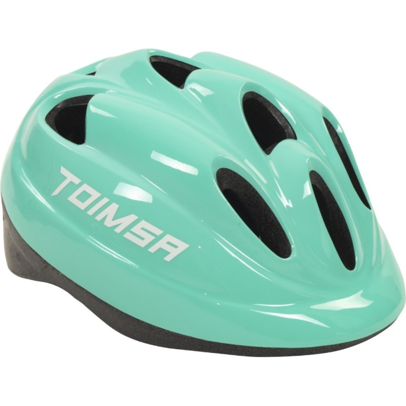 Casco infantil verde 52-56cm