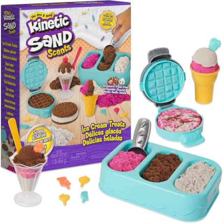 Fabrica de helados y postre kinetic sand