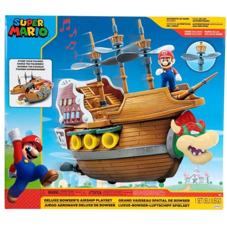 Super Mario Aeronave Deluxe De Bowser