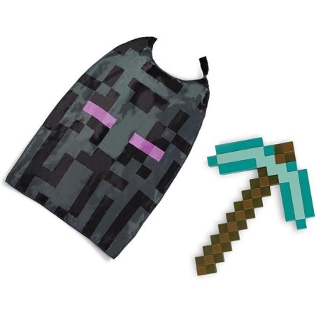 Disfraz Accesorio Minecraft Pico Y Capa