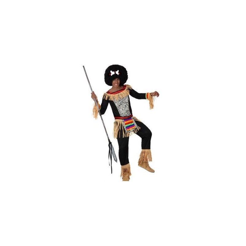 DISFRAZ ZULU ADULTO