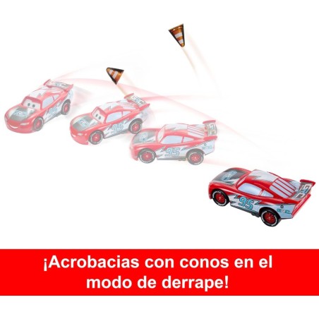 Vehículo Rayo Mcqueen Derrapa Y Corre De