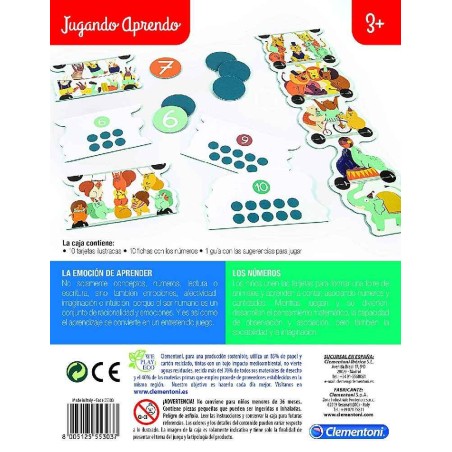 APRENDO LOS NUMEROS +3 AÑOS