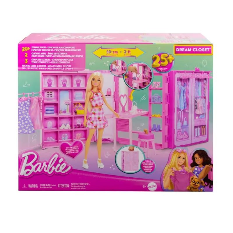 Barbie Dream Closet Muñeca, Armario