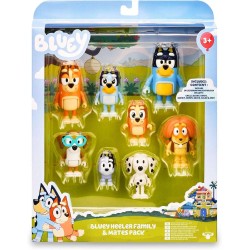 Bluey - Pack 8 Figures