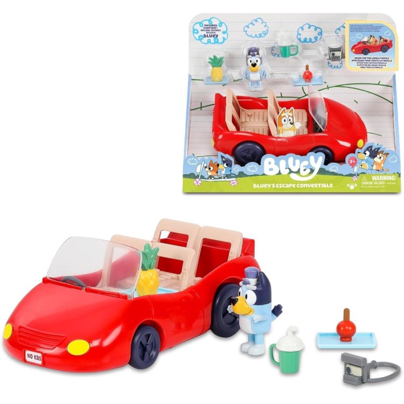 Bluey - covertible vehiculo descapotable