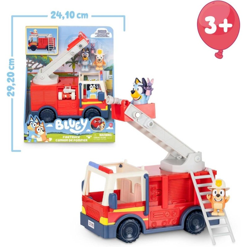 Bluey - Firetruck camion bomberos
