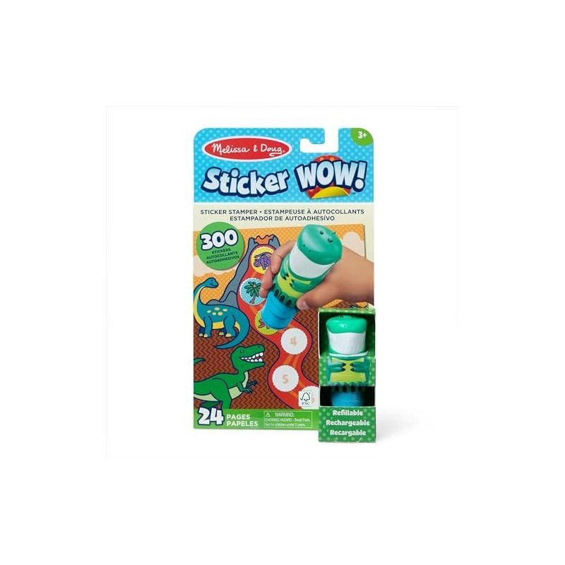 Melissa & Doug Sticker Wow Dino